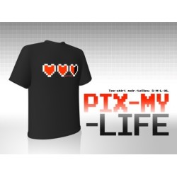 T-SHIRT PIX MY LIFE M