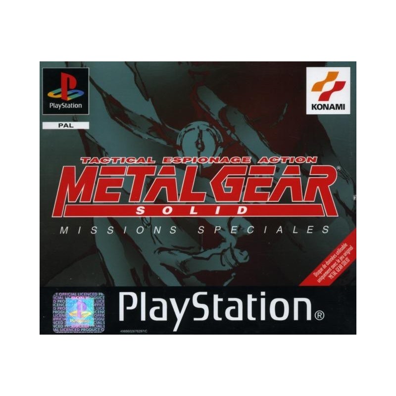 METAL GEAR SOLID : Missions Spéciales