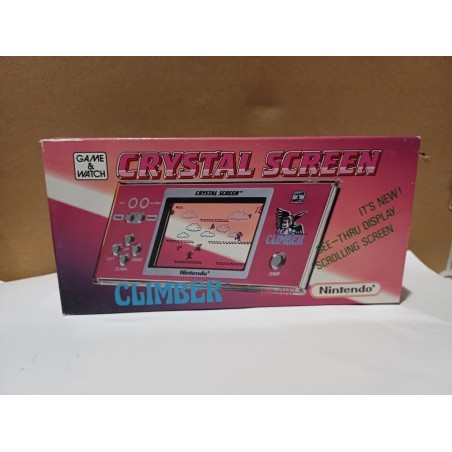 CLIMBER CRYSTAL SCREEN Game & Watch