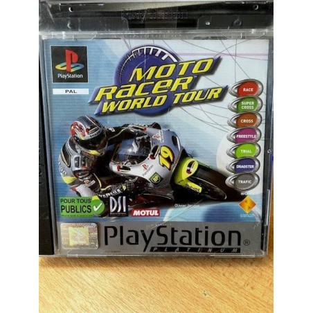 MOTO RACER WORLD TOUR plat. (très bon état)