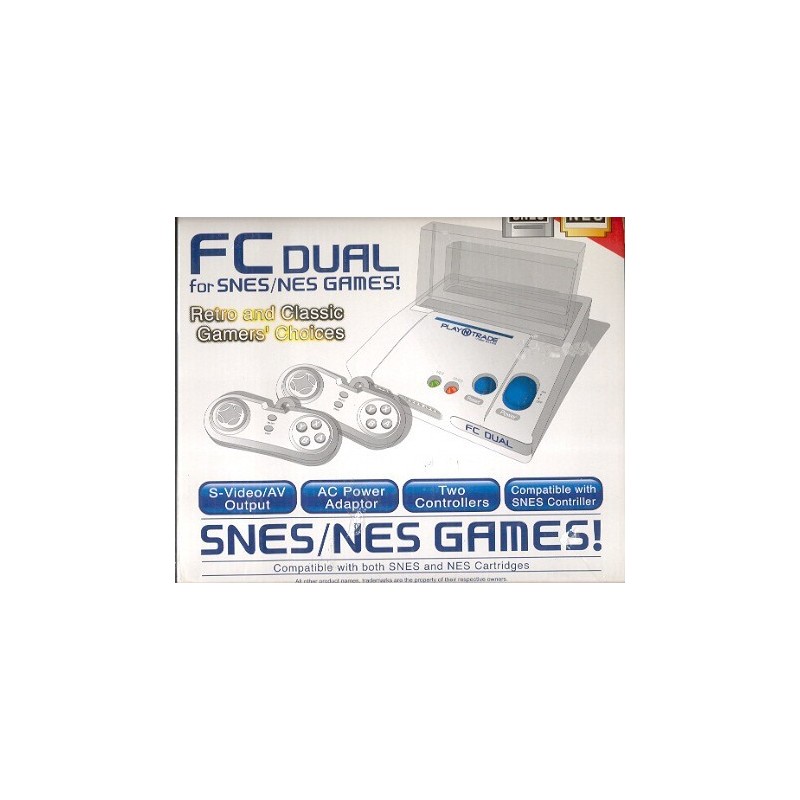 CONSOLE FC DUAL COMPTABILE SNES ET NES