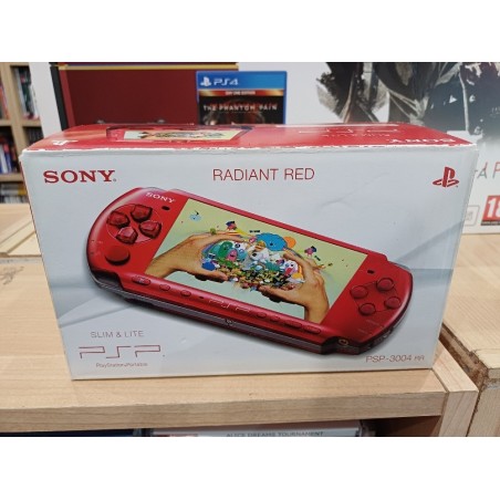 psp-radiant-red-3004-complete-batterie-hs