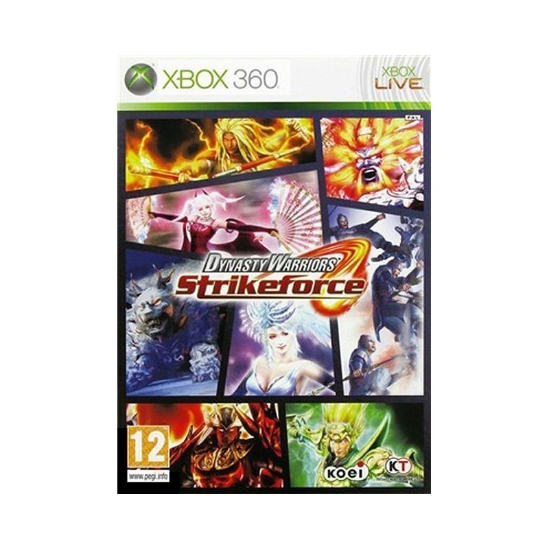 dynasty-warriors-strike-force xbox 360