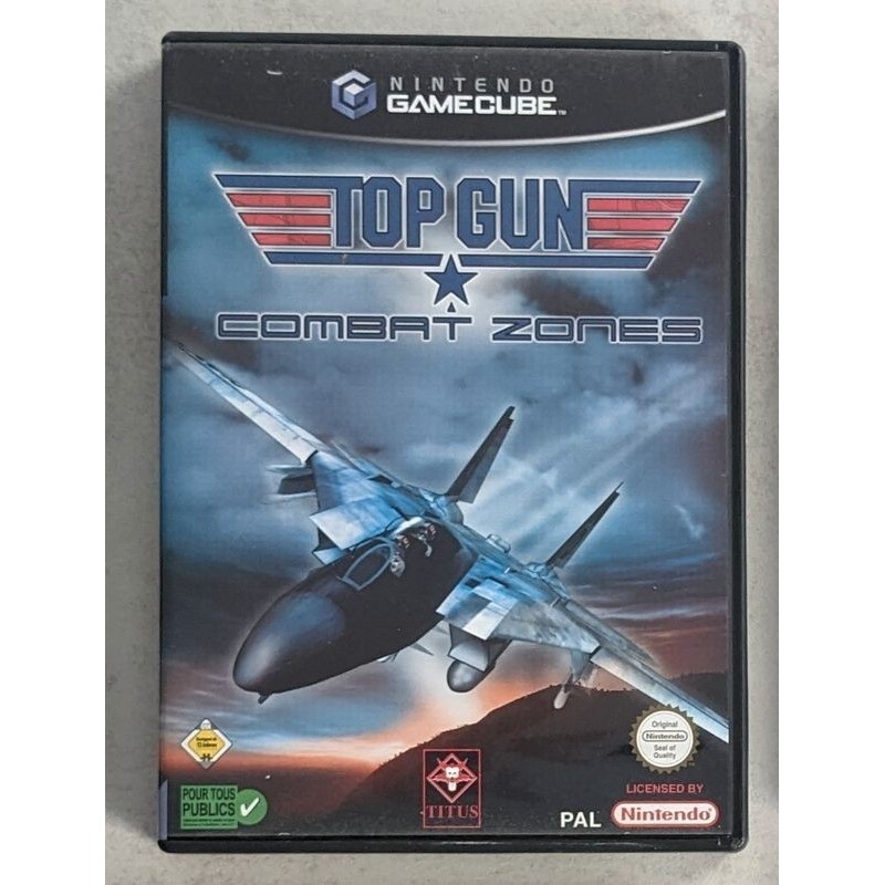 top-gun-combat-zone-pal-fr game cube