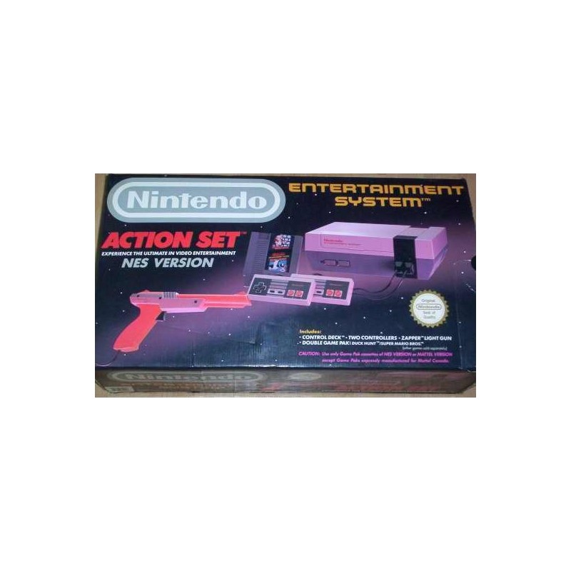 NES ACTION SET Complet + 2 jeux