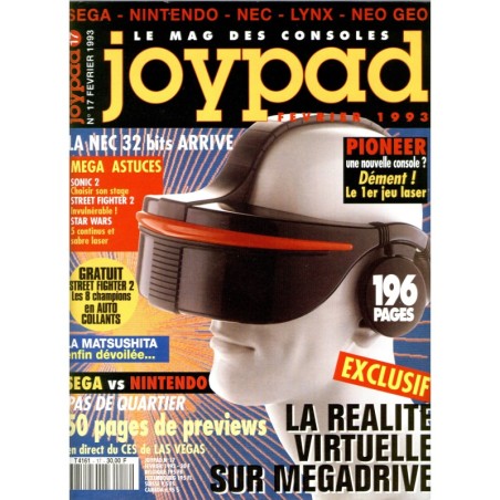 JOYPAD N°17 Fev. 1993 (très bon état)