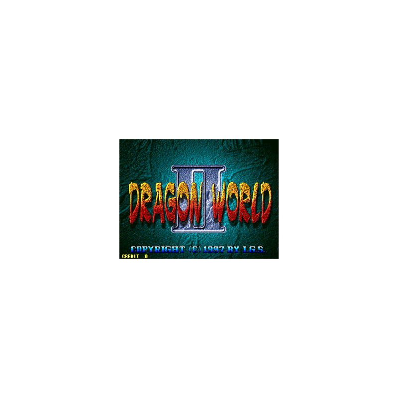 DRAGON WORLD 2/CHINA DRAGON 2 pgm