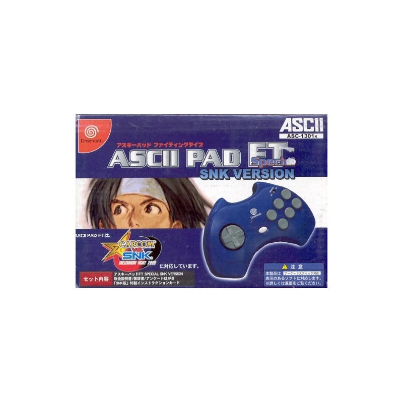 PAD ASCII  FT SNK DREAMCAST