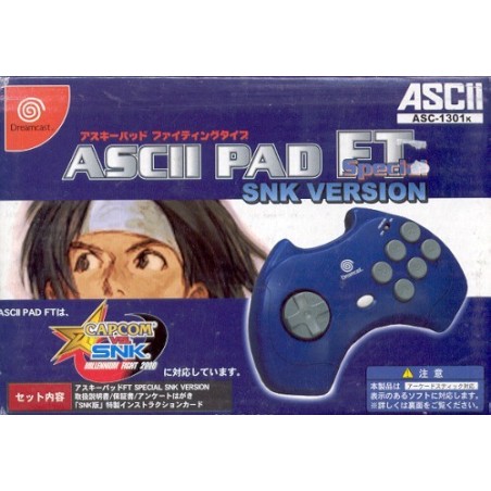 PAD ASCII  FT SNK DREAMCAST