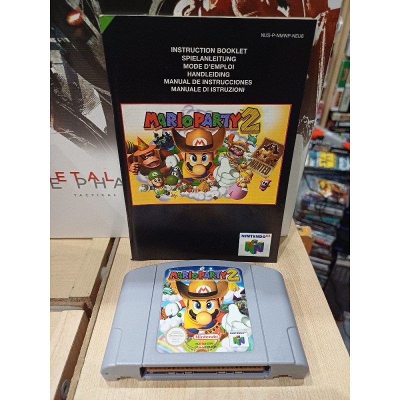 mario-party-2-pal-avec-notice nintendo 64