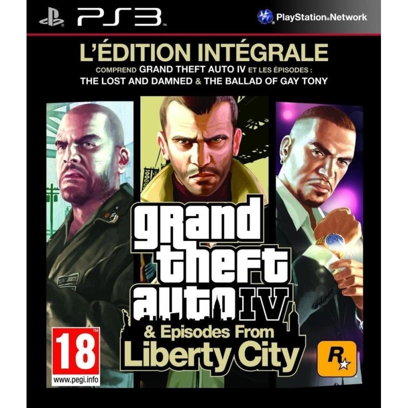 gta-4-grand-theft-auto-iv-l-edition-integrale playstation 3