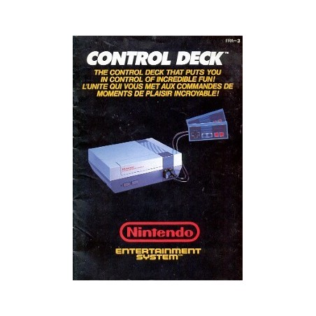 NOTICE DE NES CONTROL DECK
