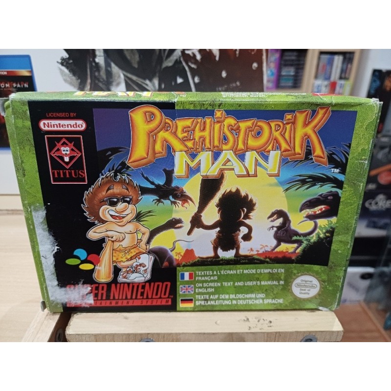PREHISTORIK MAN Super nintendo