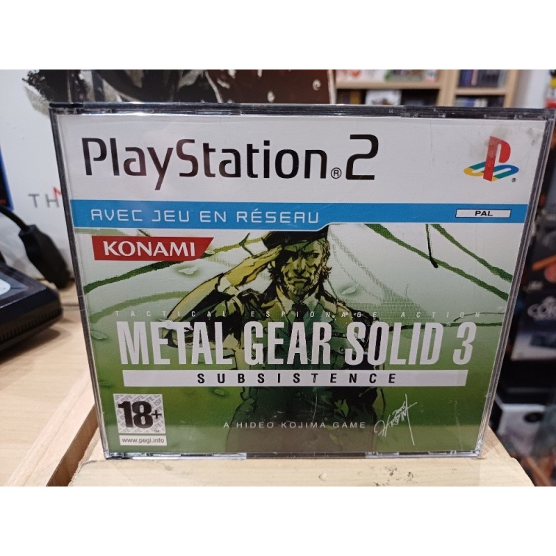 METAL GEAR SOLID 3 SUBSISTENCE