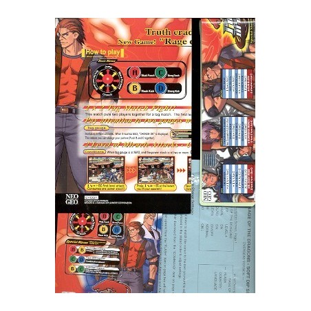 ART SET FLYERS RAGE OF THE DRAGONS