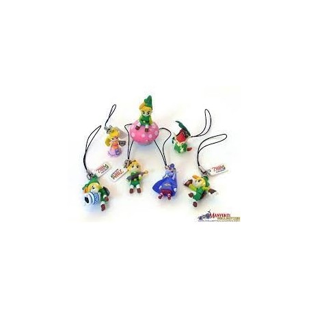zelda-minish-cap-set-6-porte-clef-originaux-japonais