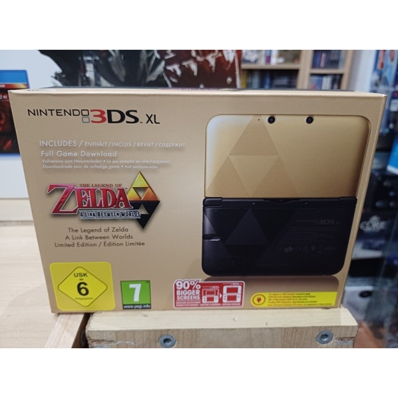 NINTENDO 3DS XL ZELDA A Link Between Worlds Edition Limitée 