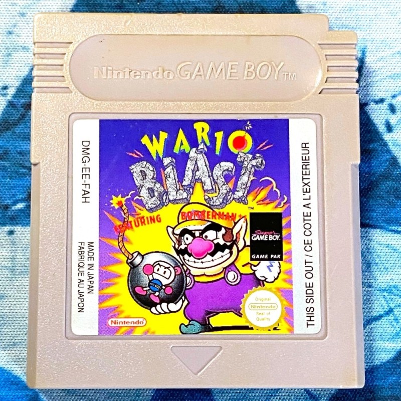 WARIO BLAST Feat. Bomberman (Cart. Seule)