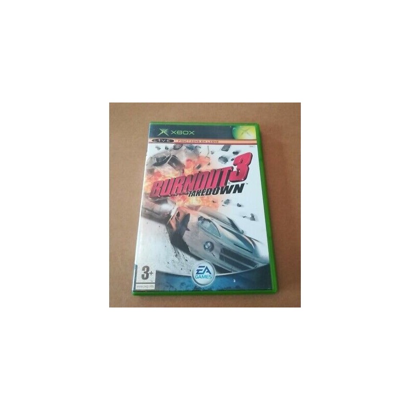 BURNOUT 3 TAKEDOWN XBOX