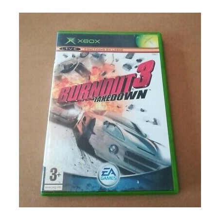 BURNOUT 3 TAKEDOWN XBOX