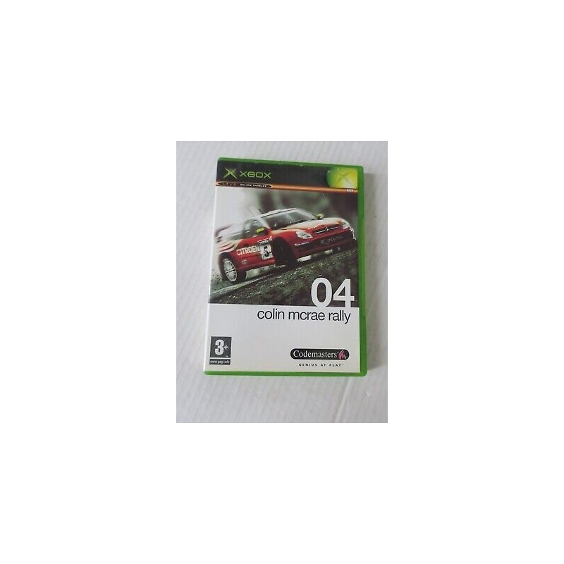 COLLIN MCRAE RALLY 04 XBOX 