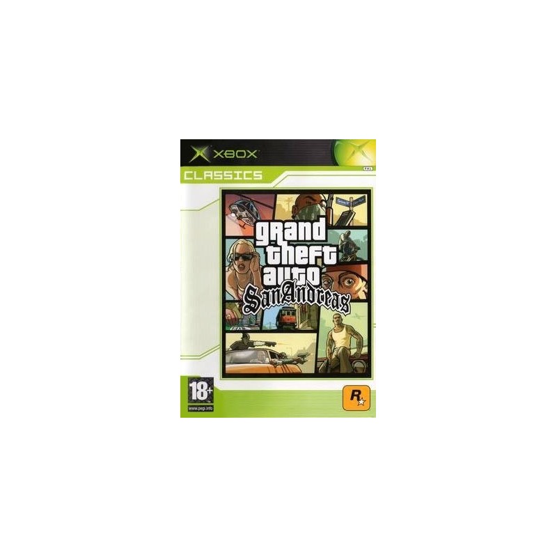GTA SAN ANDREAS CLASSICS XBOX