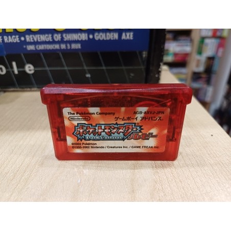 POCKET MONSTER POKEMON RUBY Japan (cart. seule)