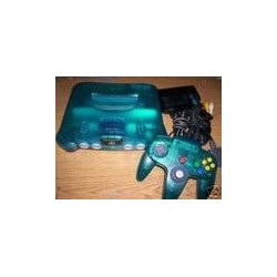 NINTENDO 64 CLEAR BLUE