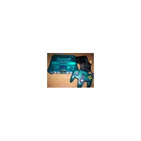 NINTENDO 64 CLEAR BLUE