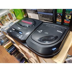 combo-sega mega-cd-2-et-megadrive-2-japan-avec-cables