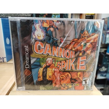 cannon-spike-dreamcast usa-neuf-new-sealed