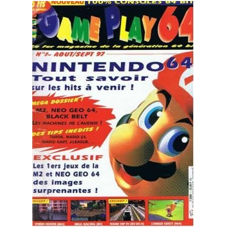 GAMEPLAY 64 N°1