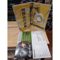 METAL GEAR SOLID PEACE WALKER Pack Exclusif + affiche Limitee 1000 Ex Psp Sony