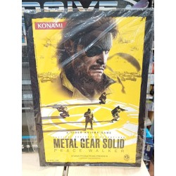 METAL GEAR SOLID PEACE WALKER Pack Exclusif + affiche Limitee 1000 Ex Psp Sony