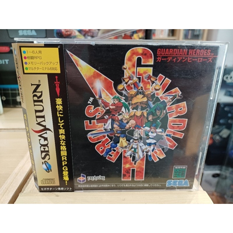 GUARDIAN HEROES avec spincard