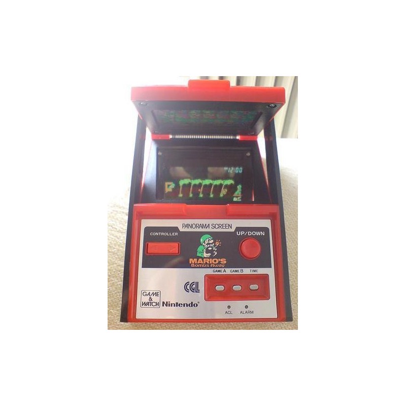 MARIO'S BOMBS AWAY Game & Watch Panorama Screen