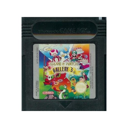 GAME & WATCH GALLERY 3 (Cart. seule)