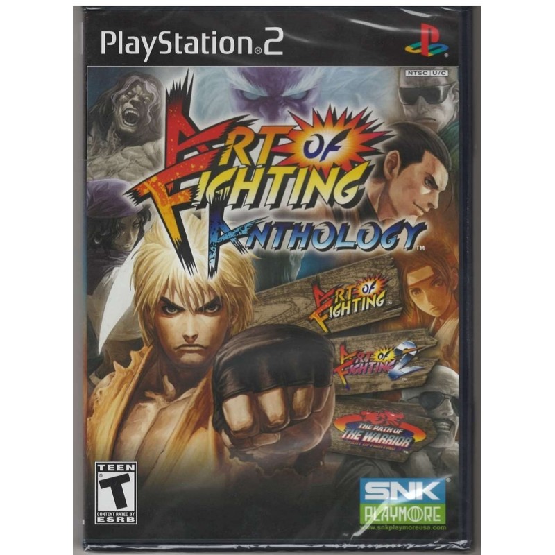 art-of-fighting-anthology ps2 usa