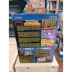 SONIC & KNUCKLES pal complet (bon voir très bon état)