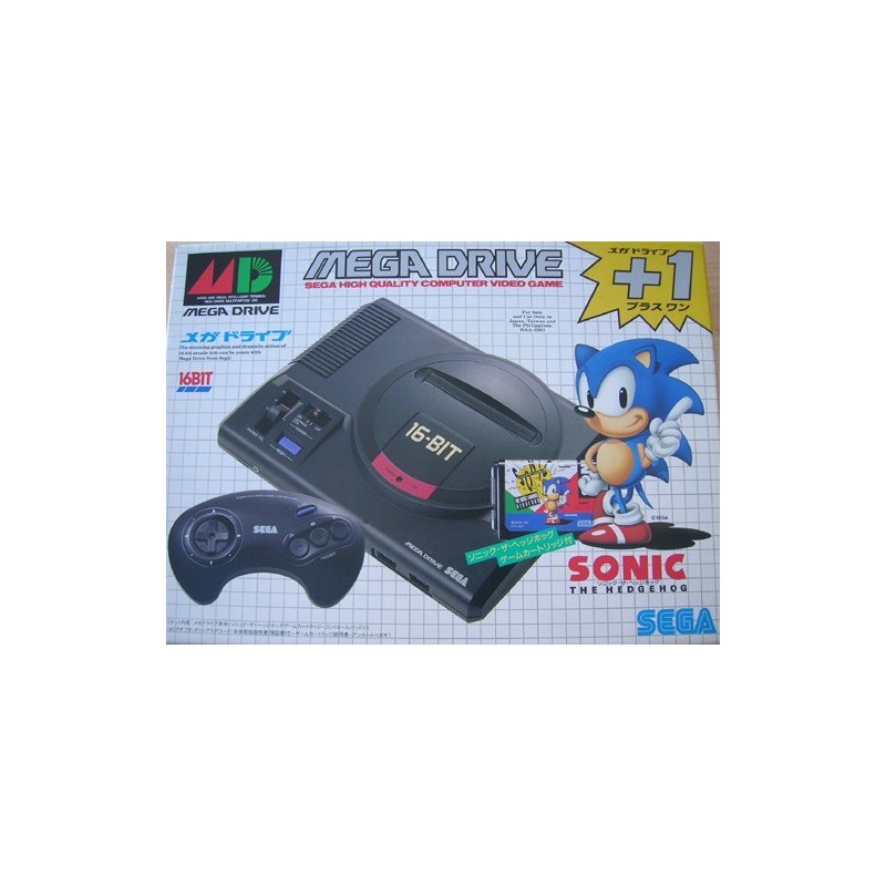 MEGADRIVE JAPONAISE PACK SONIC