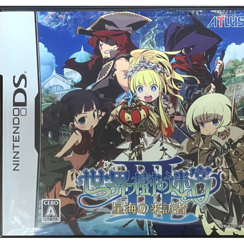 etrian-odyssey-iii-japan nintendo ds