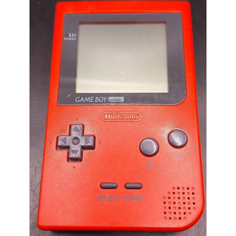 GAME BOY POCKET Rouge (sans boite ni notice)