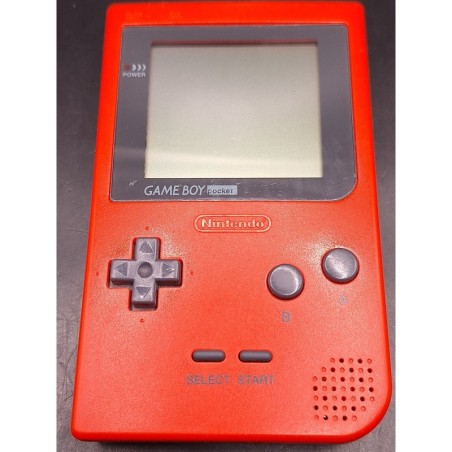 GAME BOY POCKET Rouge (sans boite ni notice)