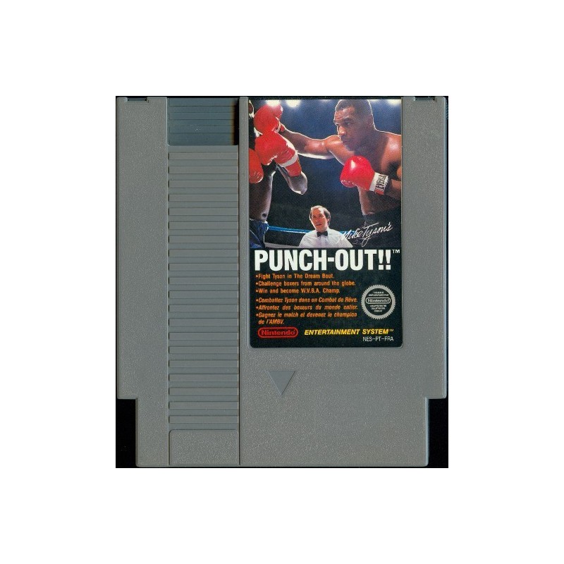 PUNCH OUT Mike tyson (Cart. Seule)