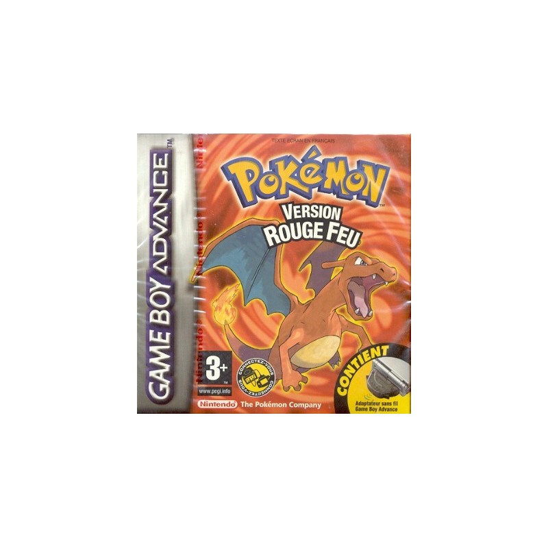 POKEMON ROUGE FEU (Neuf)