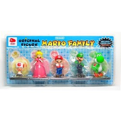 MARIO FAMILY FIGURE SET CLUB NINTENDO