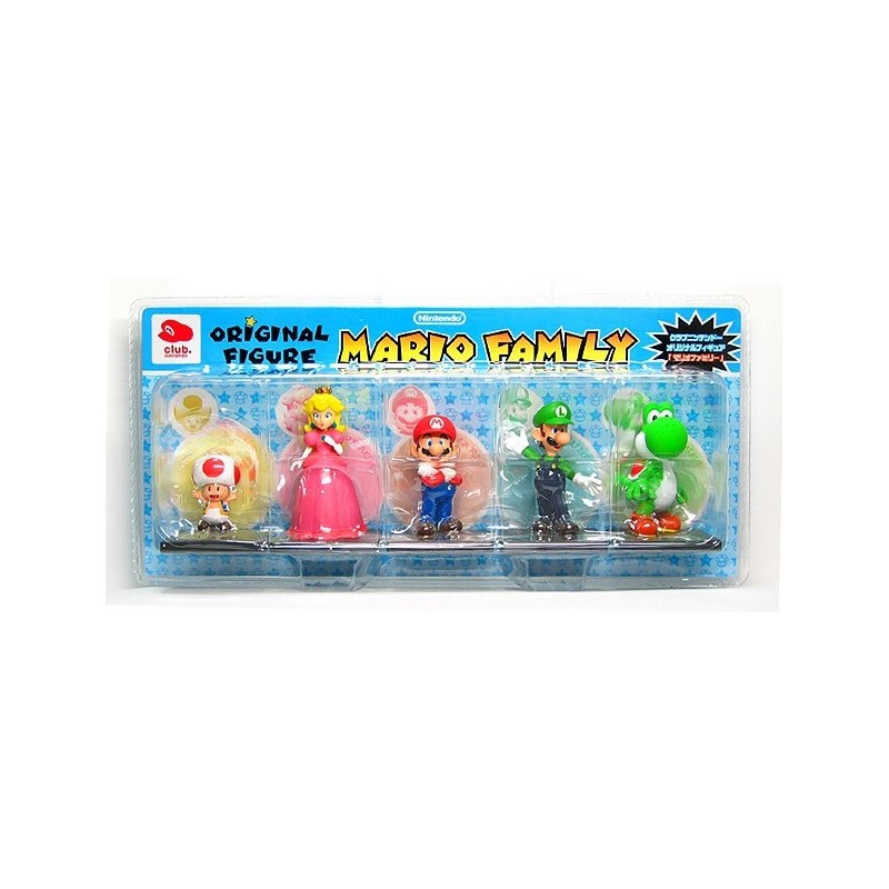 MARIO FAMILY FIGURE SET CLUB NINTENDO