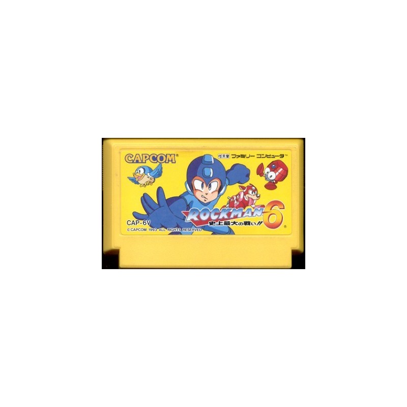 ROCKMAN 6 (Cart. Seule)