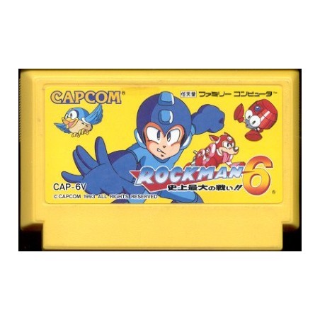 ROCKMAN 6 (Cart. Seule)