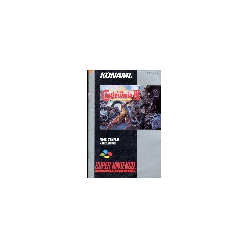 NOTICE DE CASTLEVANIA 4